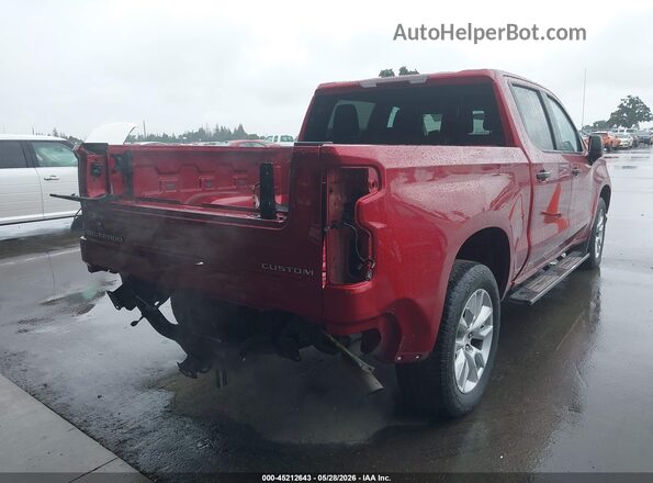 3GCPWBEK9MG344303 2021 CHEVROLET SILVERADO Red Rear right