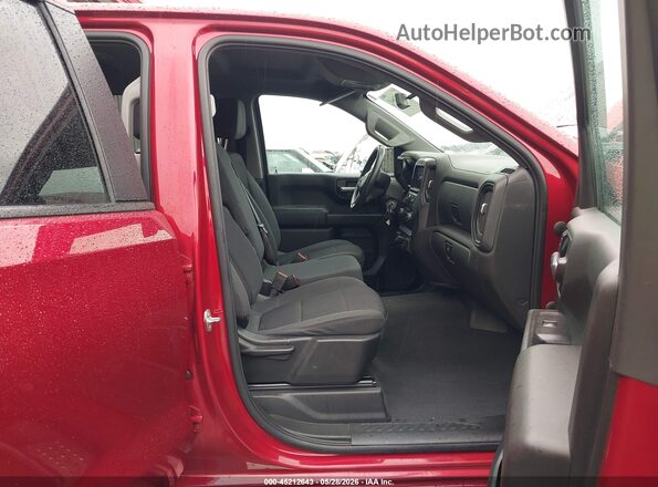 3GCPWBEK9MG344303 2021 CHEVROLET SILVERADO Red Front interior view