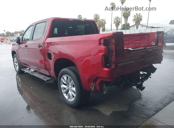 3GCPWBEK9MG344303 2021 CHEVROLET SILVERADO Red Rear left