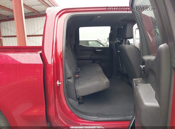 3GCPWBEK9MG344303 2021 CHEVROLET SILVERADO Red VIN sticker view