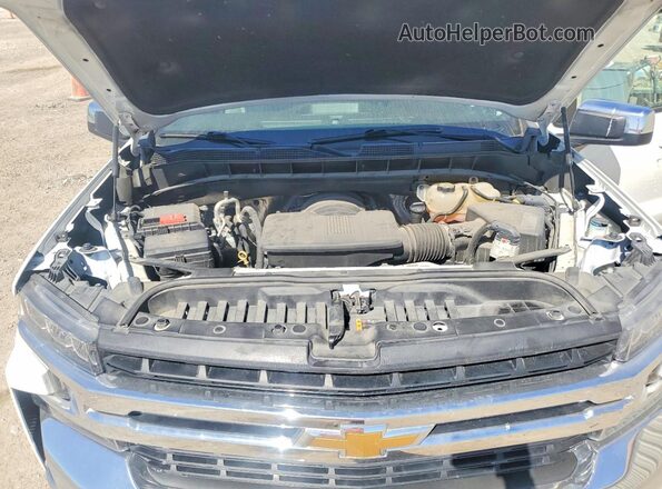 3GCPWCED0LG252843 2020 CHEVROLET SILVERADO White Սալոնի հետևի տեսք