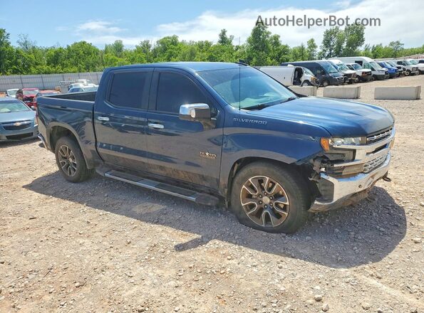 3GCPWCED4KG137631 2019 CHEVROLET SILVERADO Blue 