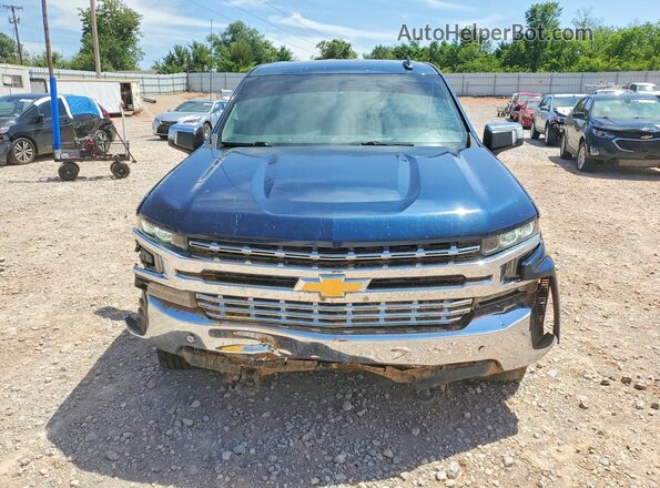 3GCPWCED4KG137631 2019 CHEVROLET SILVERADO Blue 