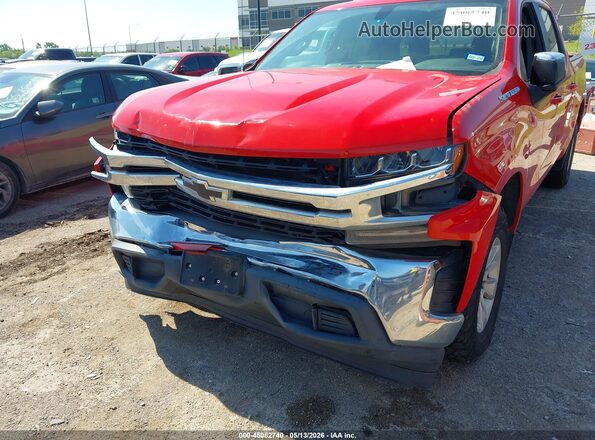 3GCPWCED4KG256053 2019 CHEVROLET SILVERADO Красный 
