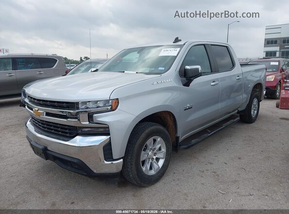 3GCPWCED6LG280484 2020 CHEVROLET SILVERADO Серебряный 