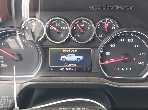 3GCPWCED6LG280484 2020 CHEVROLET SILVERADO Серебряный 