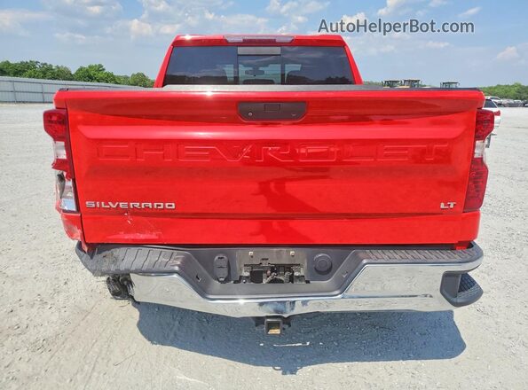 3GCPWCED8LG352768 2020 CHEVROLET SILVERADO Red Rear view