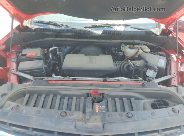 3GCPWCED8LG352768 2020 CHEVROLET SILVERADO Red Rear interior view