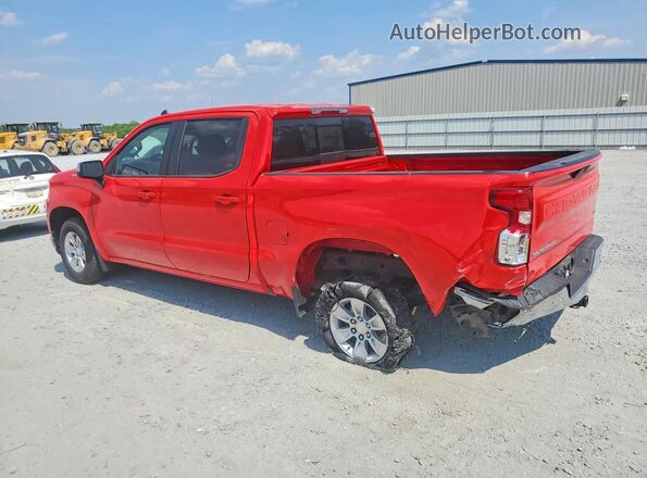3GCPWCED8LG352768 2020 CHEVROLET SILVERADO Red Rear left