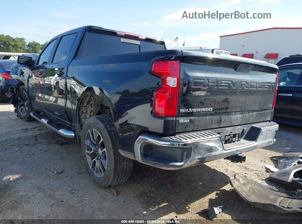 3GCPWCEDXMG119606 2021 CHEVROLET SILVERADO Black უკანა მარცხენა