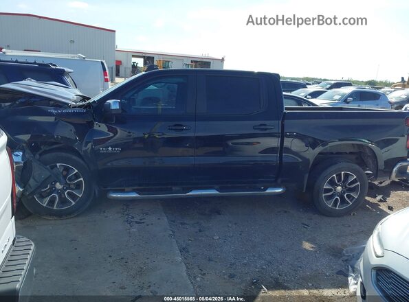 3GCPWCEDXMG119606 2021 CHEVROLET SILVERADO Black სალონის 360-გრადუსიანი ხედი