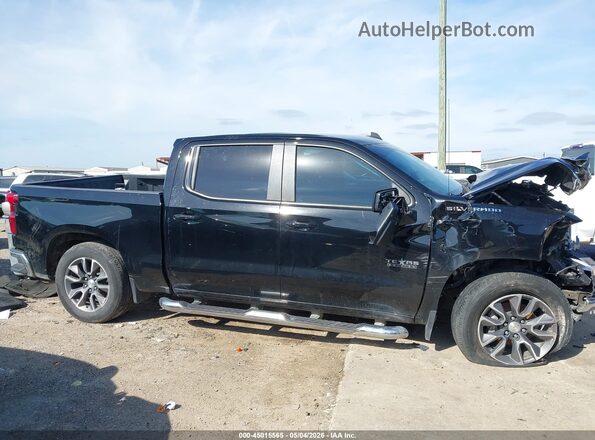 3GCPWCEDXMG119606 2021 CHEVROLET SILVERADO Black უკანა სალონის ხედი