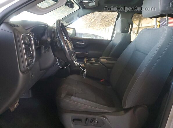 3GCPWCEKXMG367837 2021 CHEVROLET SILVERADO Серебряный Вид салона спереди