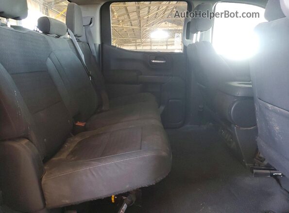 3GCPWCEKXMG367837 2021 CHEVROLET SILVERADO Серебряный Вид задних сидений