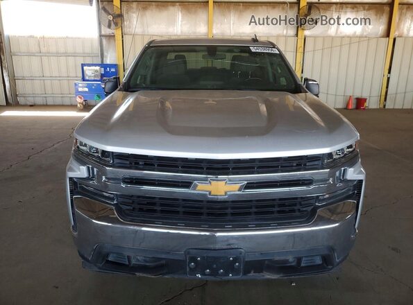 3GCPWCEKXMG367837 2021 CHEVROLET SILVERADO Серебряный Вид спереди