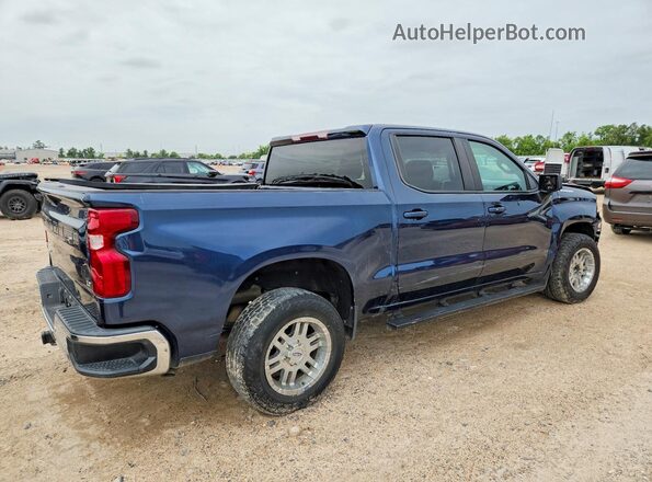 3GCPWCET4NG115995 2022 CHEVROLET SILVERADO Blue 
