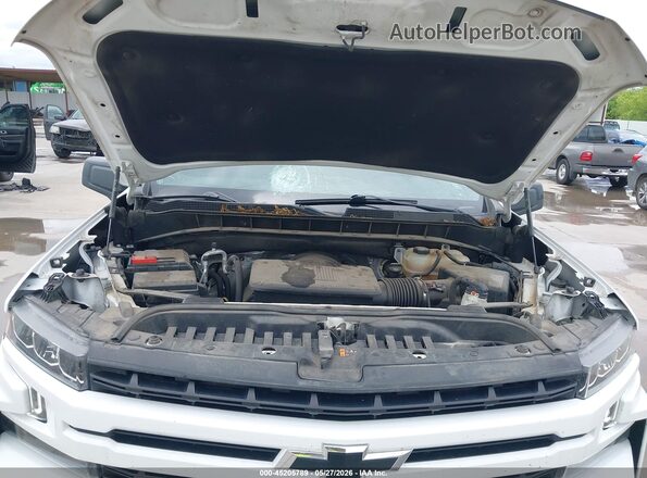 3GCPWDED0MG278477 2021 CHEVROLET SILVERADO White Вид ззаду