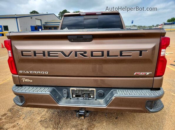 3GCPWDED1KG212436 2019 CHEVROLET SILVERADO Brown 
