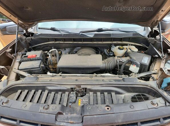 3GCPWDED1KG212436 2019 CHEVROLET SILVERADO Brown 