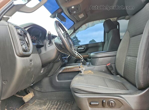 3GCPWDED1KG212436 2019 CHEVROLET SILVERADO Brown 