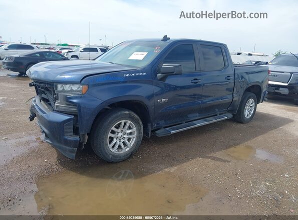 3GCPWDED1LG399145 2020 CHEVROLET SILVERADO Blue 