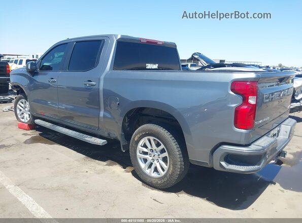 3GCPWDED4LG377253 2020 CHEVROLET SILVERADO Gray Rear left