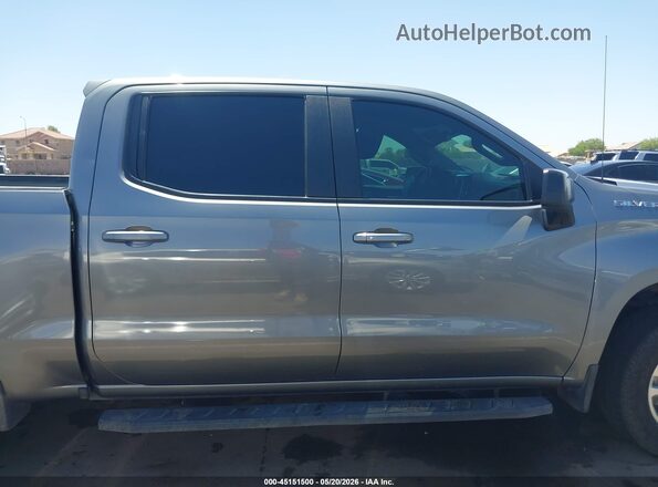3GCPWDED4LG377253 2020 CHEVROLET SILVERADO Gray 360 interior view