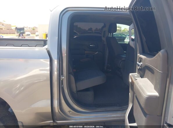 3GCPWDED4LG377253 2020 CHEVROLET SILVERADO Gray VIN sticker view