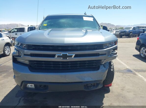 3GCPWDED4LG377253 2020 CHEVROLET SILVERADO Gray Rear interior view