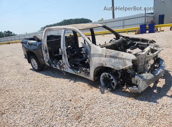 3GCPWDED5LG165834 2020 CHEVROLET SILVERADO Черный Передняя правая четверть
