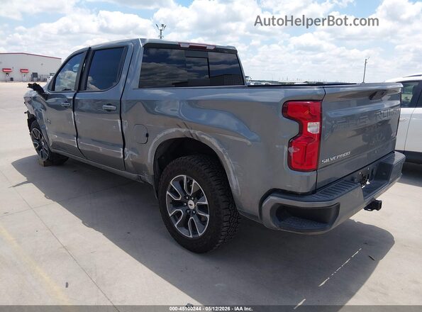 3GCPWDED6MG274823 2021 CHEVROLET SILVERADO Gray Задня ліва чверть