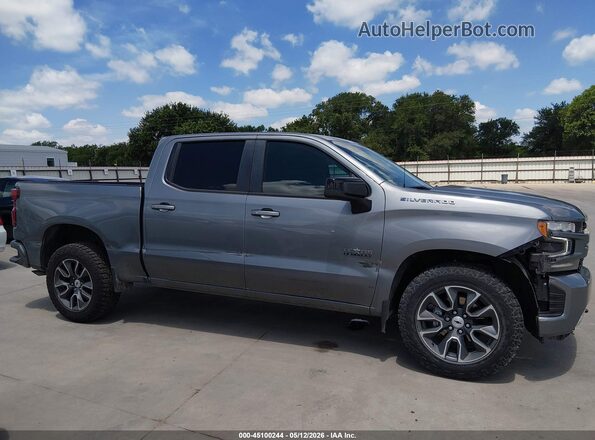 3GCPWDED6MG274823 2021 CHEVROLET SILVERADO Gray 
