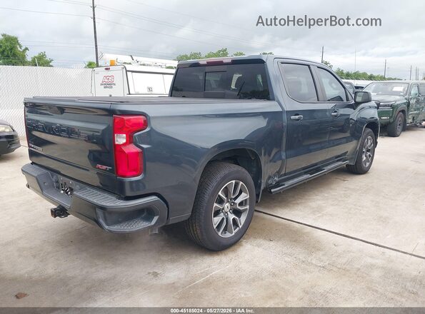 3GCPWDED8LG129975 2020 CHEVROLET SILVERADO Blue უკანა მარჯვენა