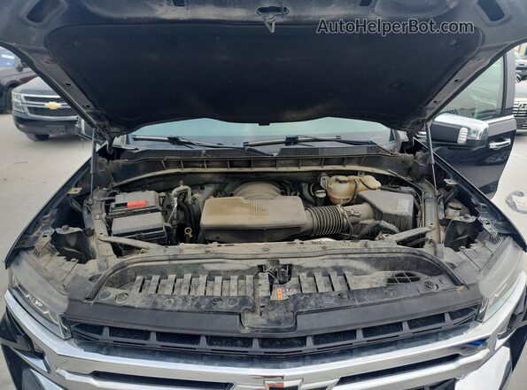 3GCPWEED8LG186036 2020 CHEVROLET SILVERADO Black Вид задньої частини салону