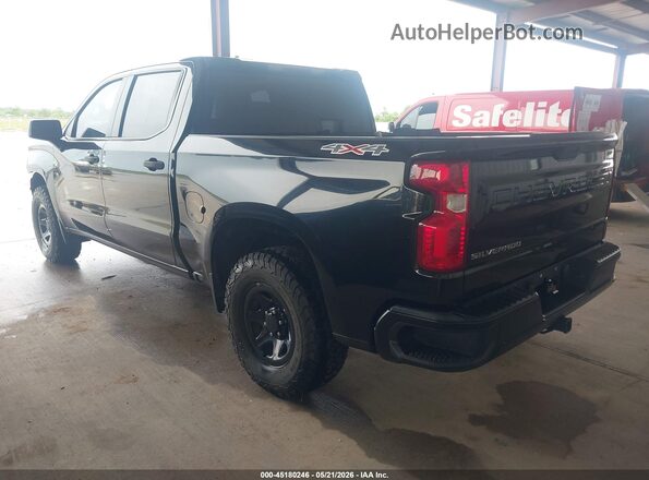 3GCPYAEH0LG163761 2020 CHEVROLET SILVERADO Black Հետևի ձախ