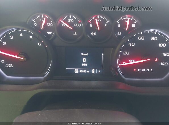 3GCPYAEH0LG163761 2020 CHEVROLET SILVERADO Black 
