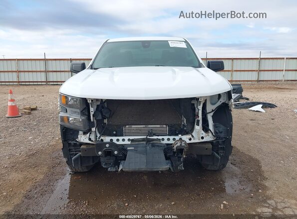 3GCPYAEK5NG189108 2022 CHEVROLET SILVERADO White Սալոնի հետևի տեսք