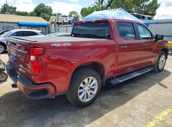 3GCPYBEK1NG121815 2022 CHEVROLET SILVERADO Red 