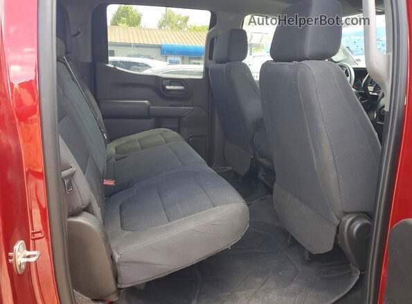 3GCPYBEK1NG121815 2022 CHEVROLET SILVERADO Red 