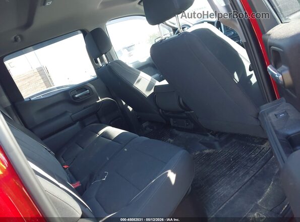 3GCPYBEK7MG317532 2021 CHEVROLET SILVERADO Red VIN კოდის სტიკერის ხედი
