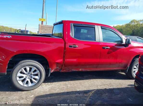 3GCPYBEK7MG317532 2021 CHEVROLET SILVERADO Red უკანა სალონის ხედი