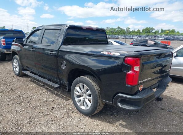 3GCPYBEK8LG142318 2020 CHEVROLET SILVERADO Black Trasero izquierdo