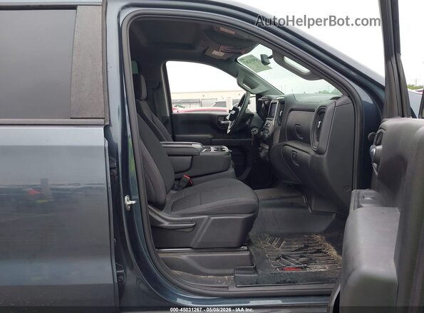 3GCPYCEF1LG420372 2020 CHEVROLET SILVERADO Blue Սալոնի դիմացի տեսք