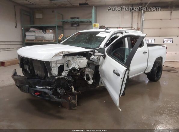 3GCPYCEFXKG181032 2019 CHEVROLET SILVERADO White Передня ліва чверть