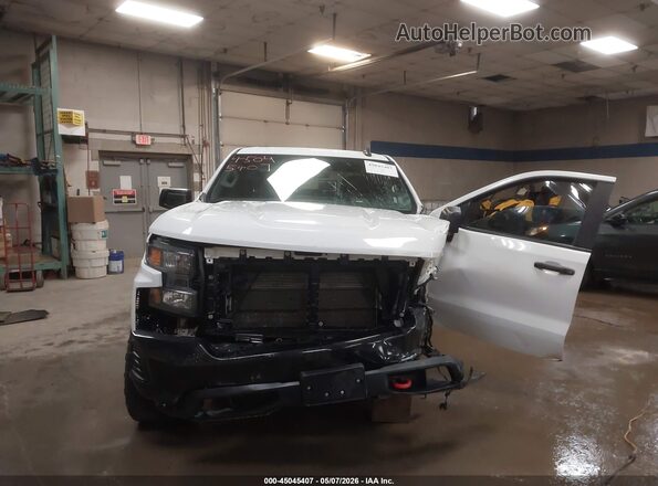3GCPYCEFXKG181032 2019 CHEVROLET SILVERADO White Вид щитка приладів