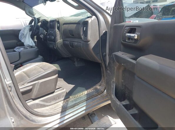 3GCPYCEK6NG109360 2022 CHEVROLET SILVERADO Gray Вид салону спереду
