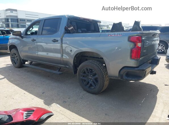 3GCPYCEK6NG109360 2022 CHEVROLET SILVERADO Gray Задня ліва чверть