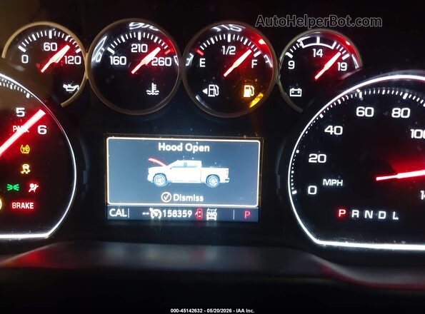 3GCPYFED0LG323762 2020 CHEVROLET SILVERADO Gray Հետևի նստատեղերի տեսք