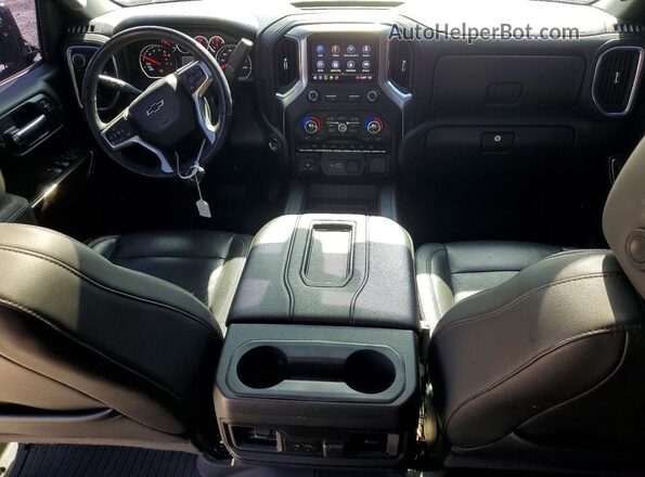 3GCPYFED2LG305537 2020 CHEVROLET SILVERADO Gray Vista del salpicadero