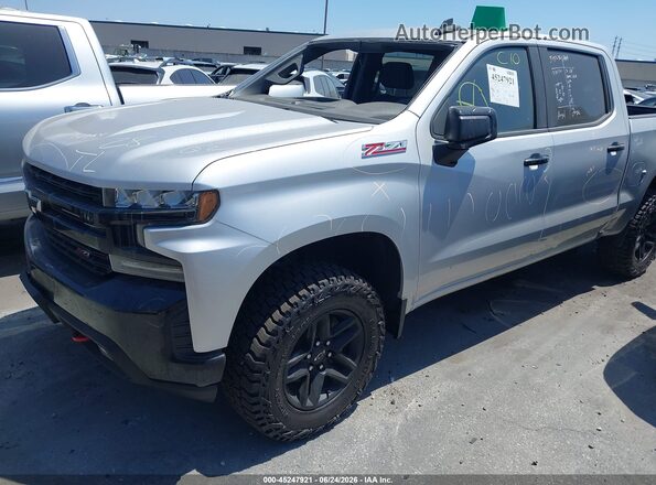3GCPYFED2MG126299 2021 CHEVROLET SILVERADO Silver Przód lewy